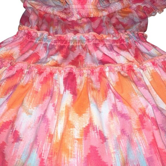 Girls dress Easter dress size 5/6 BCBG girls pink dress - Picture 2 of 4